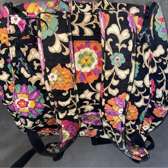 RETIRED Print & Style Vera Bradley Small/Medium Backpack in Suzani EUC - Picture 4 of 5